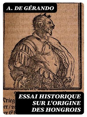 cover image of Essai historique sur l'origine des Hongrois